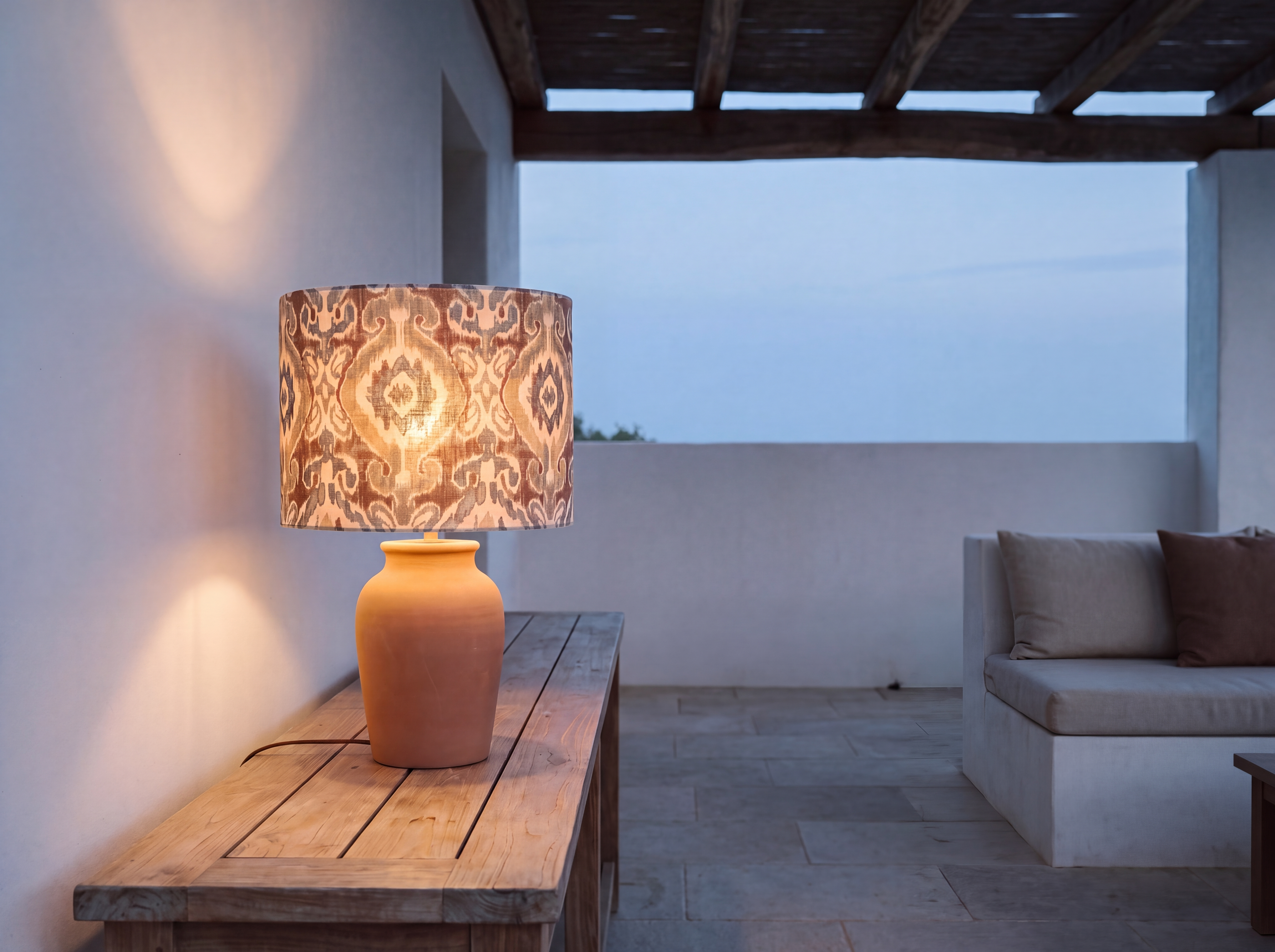 Pantalla Ikat
